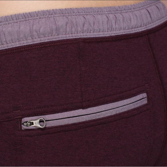 Lululemon Happy Yin Year Pants Sweatpant II Heathered Bordeaux Drama Purple 2 - Picture 7 of 11